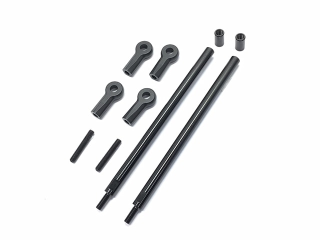 ������󥯥��å�87mm(L) �֥�å���CCR-50���ڥ�,�������顼���� Lower link set 87mm(L) black CCR-50 & crawler general purpose
