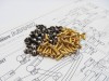 AWESOMATIX A800X &ߥإå塼å(Gold AWESOMATIX A800X Titanium & Aluminum hex screw set (Gold)