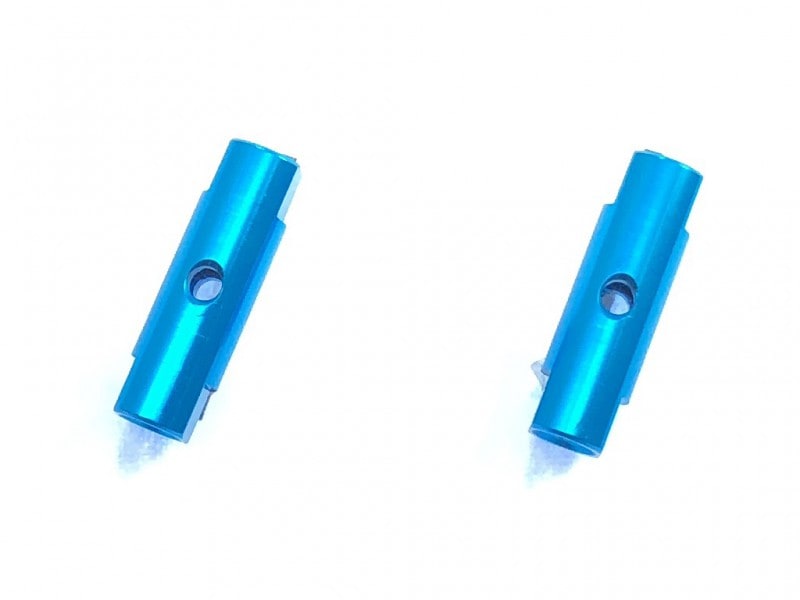 ����ߥݥ��ȥ��å�16L�ʥ饤�ȥ֥롼) ��2���� Aluminum post set 16L(Light blue) 2 pcs.