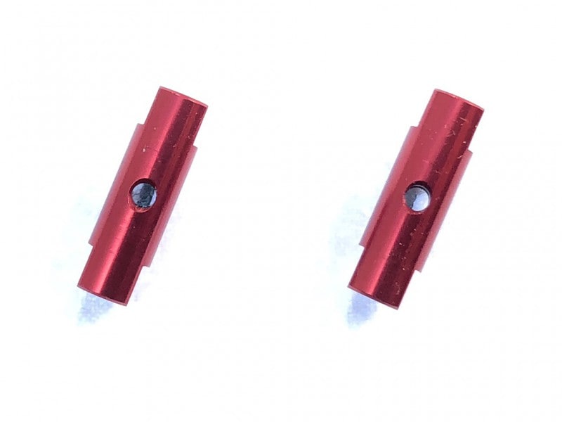 ����ߥݥ��ȥ��å�16L�ʥ�å�)���� 2���� Aluminum post set 16L(Red) 2 pcs.