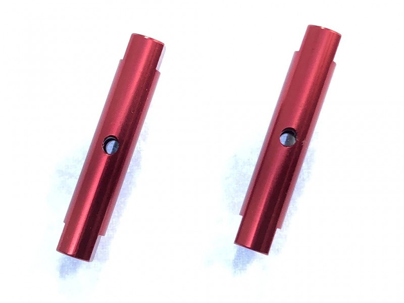 ߥݥȥå26Lʥå)  2 Aluminum post set 26L(Red) 2 pcs.
