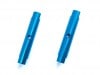 ����ߥݥ��ȥ��å�28L(�饤�ȥ֥롼) 2������	Aluminum post  28L (Light blue)  2 pcs.