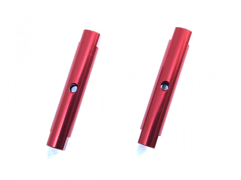 ߥݥȥå28Lʥå)  2 Aluminum post set 28L(Red) 2 pcs.