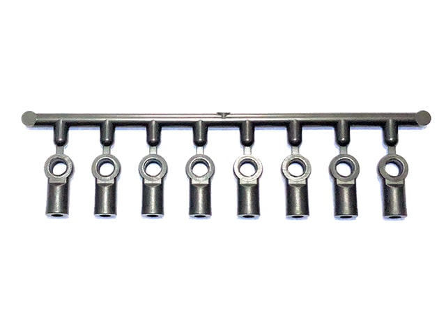 ���ߥ�5mm�ܡ����ѥ��åɥ����S�ʥ����ץ󥿥���)��8���� Tamiya Rod end for 5 mm ball S(Open type)8 Pcs.