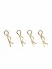 ܥǥեåԥ󡡾ʥ) 4 Body Hook pin(small) 4 Pcs. Gold