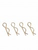 ܥǥեåԥ7mmʥ) 4 Body Hook pin7mm  4 Pcs. Gold