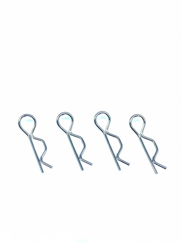 �ܥǥ��եå��ԥ�7mm�ʥ���С�) ��4���� Body Hook pin7mm  4 Pcs. Silver