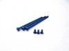 �֥饷�쥹�⡼�����ѥ���ߥ�����塼���å�Muchmore FLETA ZX V2(Y-Blue) Brushless motor aluminum screw Set Muchmore FLETA ZX V2(Y-Blue)
