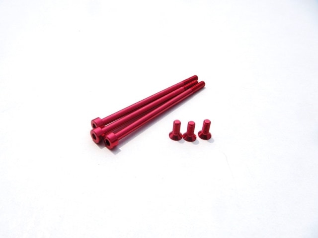 �֥饷�쥹�⡼�����ѥ���ߥ�����塼���å�Muchmore FLETA ZX V2(Red) Brushless motor aluminum screw Set Muchmore FLETA ZX V2(Red)