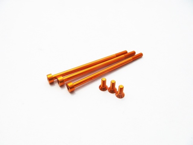 �֥饷�쥹�⡼�����ѥ���ߥ�����塼���å�REEDY S+Plus(Orange) Brushless motor aluminum screw Set REEDY S+Plus(Orange)