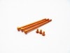�֥饷�쥹�⡼�����ѥ���ߥ�����塼���å�REEDY S+Plus(Orange) Brushless motor aluminum screw Set REEDY S+Plus(Orange)
