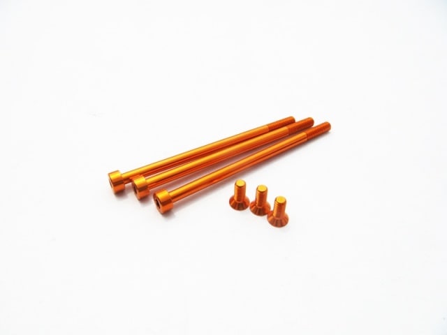 �֥饷�쥹�⡼�����ѥ���ߥ�����塼���å�HOBBYWING V10 G2(Orange) Brushless motor aluminum screw Set HOBBYWING V10 G2(Orange)