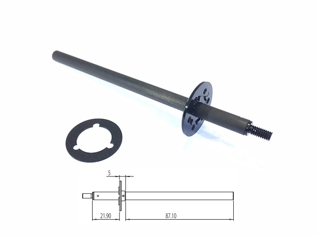 ̥ܥ󥢥륷եȡʥǥեåѡˡ1/12ѡLightweight Carbon Axle Shaft 12Pan car,PARSEC-12/C