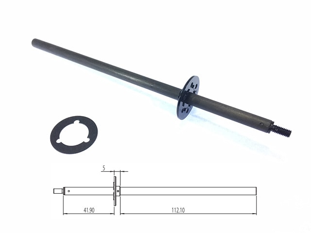 ���̥����ܥ󥢥����륷��եȡʥǥե��å�����)��PRO10�ѡ�Lightweight Carbon Axlr Shaft for PRO10
