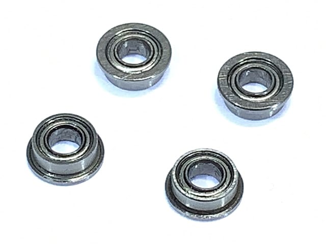 ハイスタンダードフランジベアリング630ZZ（3mm×6mm×厚み2.5mm)4個