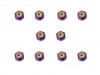 ����������ʥ�����ʥå� M2 �ʥѡ��ץ�) 10pcs��M2 Aluminum Lock nut thin type (Purple) 10pcs