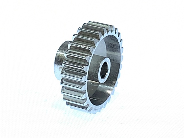 Ķ�ť���ߥԥ˥��󥮥�27T ���ߥ�06�⥸�塼���ѡ�Super hard boron coated aluminum pinion gear 27T for Tamiya 06 module