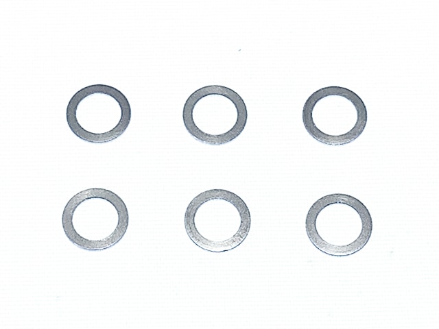 M4����ߥ��顼 ��6��4��0.5t (����С�)6�����ꡡM4 Aluminum Collar 0.5t(Silver)  6Pcs.