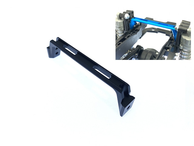 ����ߥ�䥿��С��ʥ֥�å�) ���ߥ�CC-02�� Aluminum Rear Towerbar (Tamiya CC-02) Black