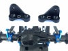 ����ߥϥ����󥰥ԥܥå�C/D���åȡʥ֥�å�) ���ߥ�CC-02�� Housing pivot C/D set(Tamiya CC-02) Black