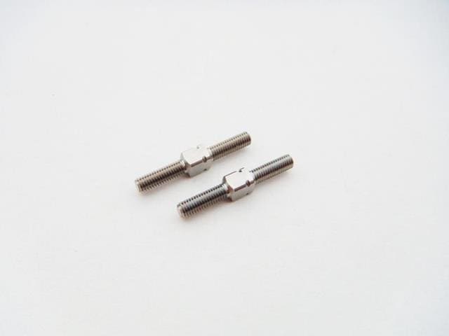 �����󥿡���Хå��륻�å� M3��25mm 2pcs  Titanium Turnbuckle Set (3x25mm)