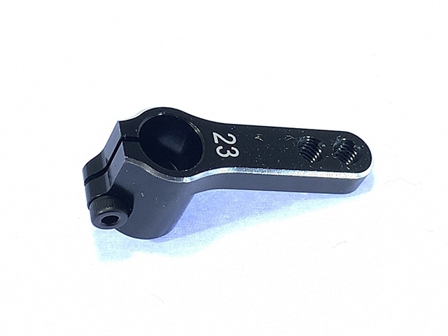 サーボホーンSTD-23T （ブラック) Aluminum Servo Horn Standard-23T