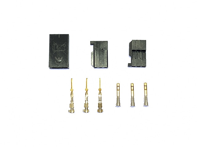 �����ܥ��ͥ����� �ե���/KO�� 1�ڥ���Servo Connector  for FUTABA/KO (1Pair)