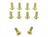 ���M3��10mm�إå������ӥ� 10pcs��Brass hex flat head screw M3��10mm 10pcs