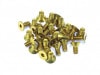 ���M3��6mm�إå������ӥ� 30pcs��Brass hex flat head screw M3��6mm 30pcs