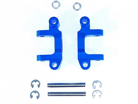 ߥեCϥ֥ꥢ (ߥDT02/03)֥롼 Aluminum front hub carrier  (for TAMIYA DT02/DT03) Blue