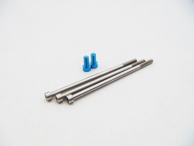 HOBBYWING  V10 G4������/����ߥ�����塼���å� (T-Blue) Hobbywing V10 G4 Titan/Alum. Screw Set [T-Blue]