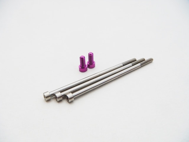 HOBBYWING  V10 G4������/����ߥ�����塼���å� (Purple) Hobbywing V10 G4 Titan/Alum. Screw Set [Purple]