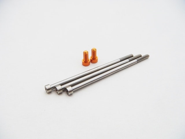 HOBBYWING  V10 G4������/����ߥ�����塼���å� (Orange) Hobbywing V10 G4 Titan/Alum. Screw Set [Orange]