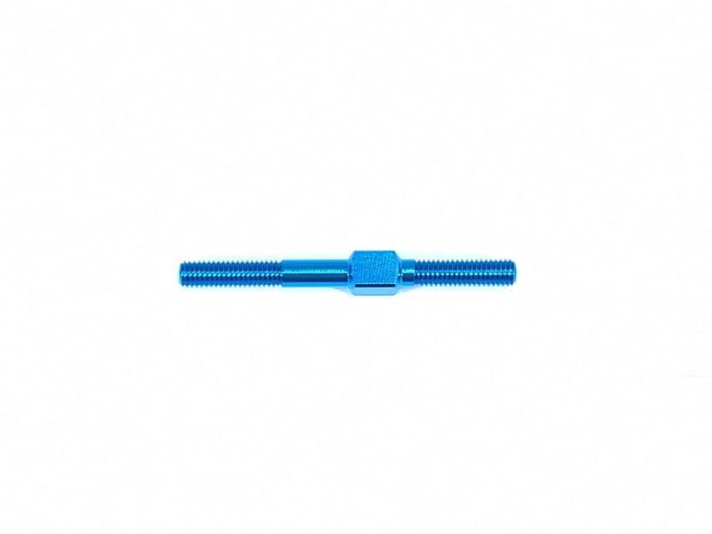M3�����A7075������Хå���35mm �֥롼 1������Aluminum Turnbuckle��M3��35 (Blue) 1pcs