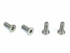 �ں�64������إå������ӥ� M2��6mm  4pcs��High Precision Machined 64Titanium hex flat head screw M2��6mm   4pcs