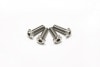 �������ں�����ץ��إåɥإå���������塼��3��10 (4pcs)  64 titanium machined low profile head screw M3 x 10 (4pcs)