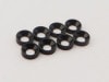 M2߻å㡼ʥ֥å)8pcsM2 Washer for countersunk screw (Black) OD4.6mm  8pcs