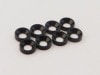 M2߻å㡼ʥ֥å)8pcsM2 Washer for countersunk screw (Black) OD4.6mm  8pcs