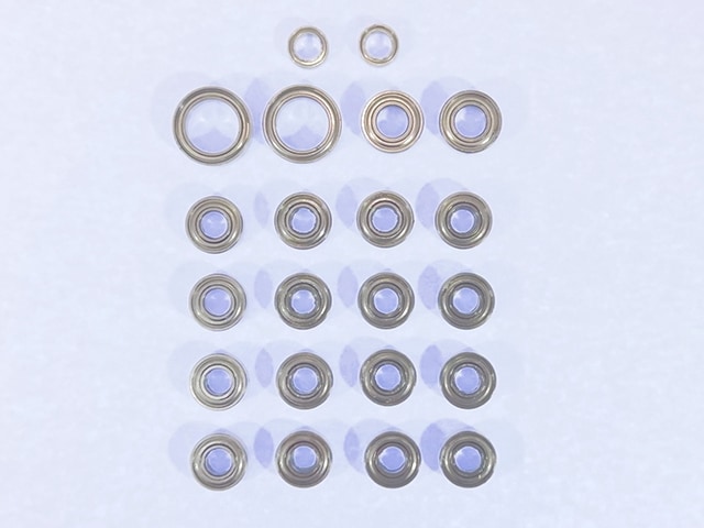 �٥���󥰥��å�(���ߥ�CC-02��)��Bearing Set (Tamiya CC-02)