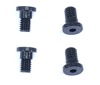 ����ߥ��ѡ��������ӥ��ʥ֥�å�)��4pcs   48/64�ԥå��ѡ�Aluminum Spur gear Fixing screw (Black) for 48/64pitch  4pcs