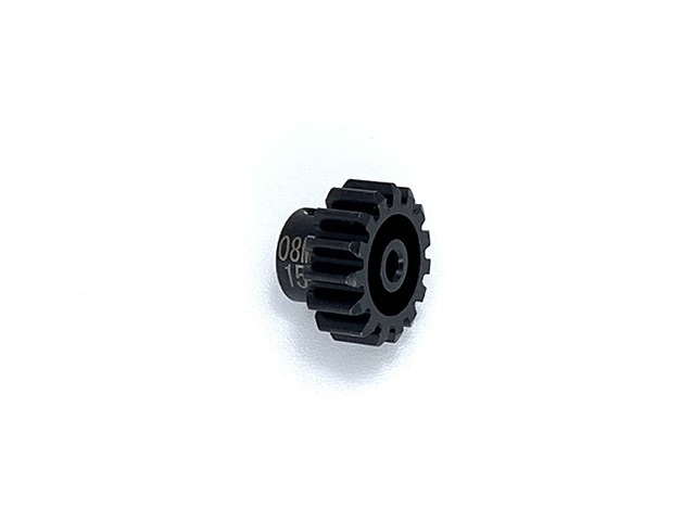 08Mϡɥԥ˥󥮥15THard steel pinion gear  0.8M 15T for Tamiya Wild one