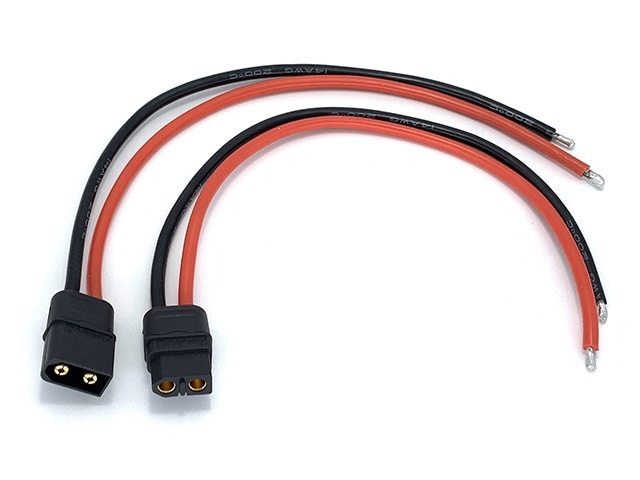 14AWG磻䡼200mmXT-60ͥʥ֥å)1ڥXT-60 Connecter with 14AWG Wire 200mm  1pair