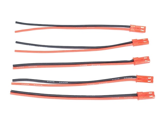 BEC���ͥ����� �������å�(������Ĺ100mm)  5������BEC Connector Male set (Code100mm) 5pcs