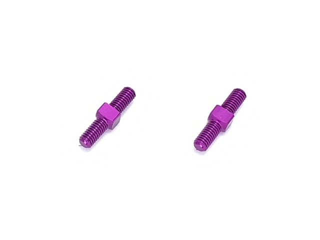 70-75������ߥ󥿡���Хå���M3��15mm(�ѡ��ץ�)��70-75Duralumin turnbuckle��M3��15mm(Purple)