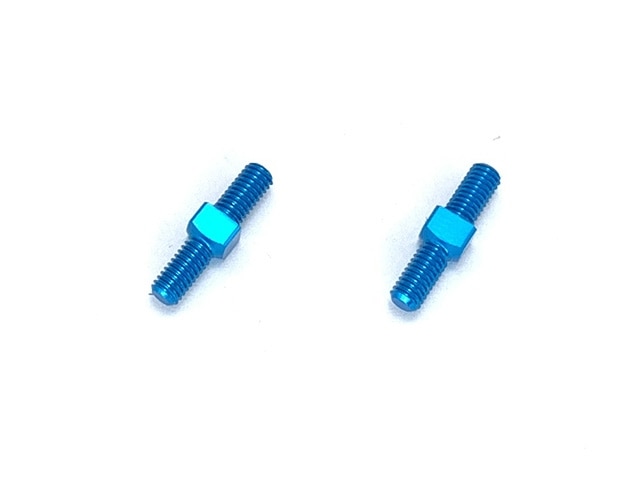 70-75������ߥ󥿡���Хå���M3��15mm(�饤�ȥ֥롼)	70-75Duralumin turnbuckle M3��15mm(Light blue)