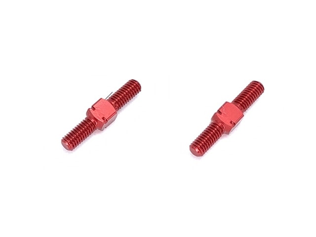 70-75������ߥ󥿡���Хå���M3��18mm(��å�)	70-75Duralumin turnbuckle M3��18mm(Red)