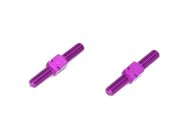 70-75������ߥ󥿡���Хå���M3��20mm(�ѡ��ץ�)	70-75Duralumin turnbuckle M3��20mm(Purple)