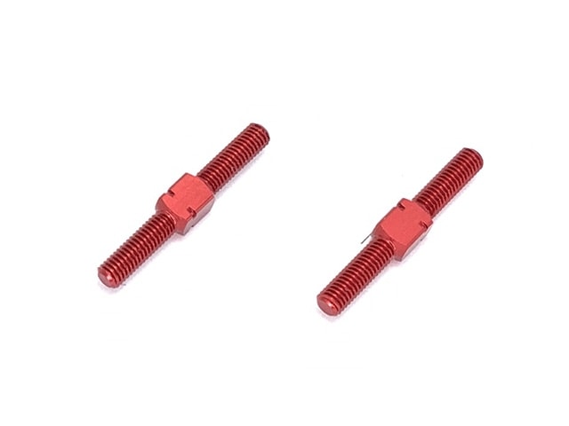 70-75������ߥ󥿡���Хå���M3��25mm(��å�)	70-75Duralumin turnbuckle M3��25mm(Red)