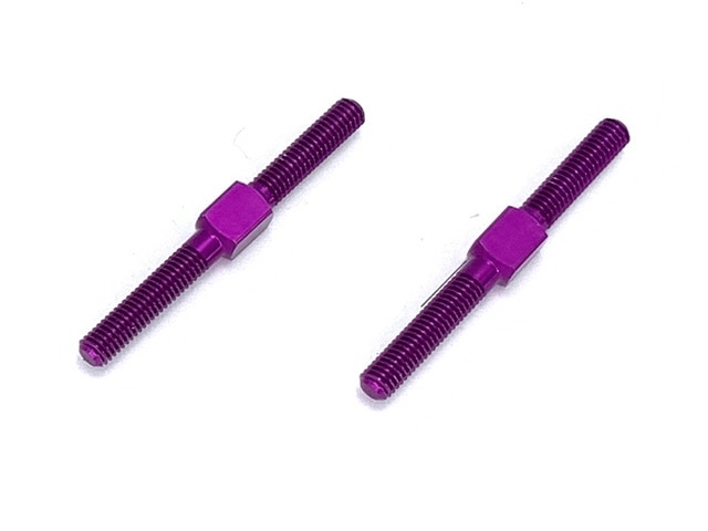 70-75������ߥ󥿡���Хå���M3��32mm(�ѡ��ץ�)	70-75Duralumin turnbuckle M3��32mm(Purple)