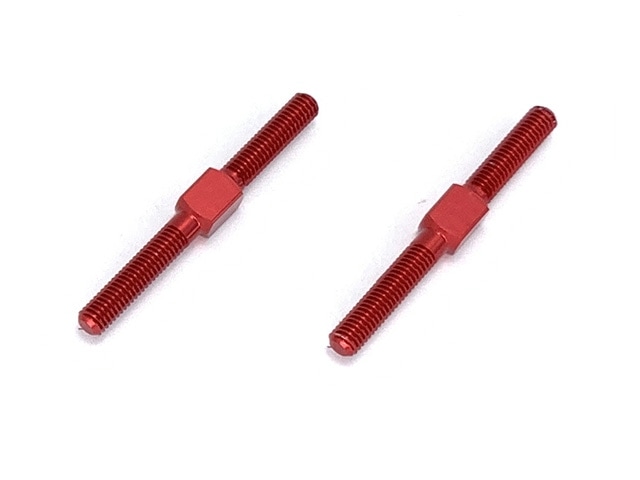 70-75������ߥ󥿡���Хå���M3��32mm(��å�)	70-75Duralumin turnbuckle M3��32mm(Red)